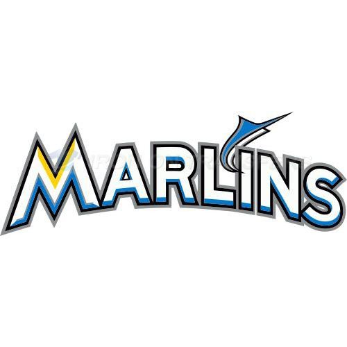 Miami Marlins Iron-on Stickers (Heat Transfers)NO.1688